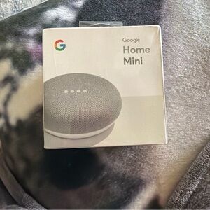 Google Home Mini Gray Portable Speaker